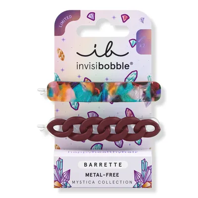 Invisibobble BARRETTE Metal-Free Hair Clips - Mystica The Rest is Mystery