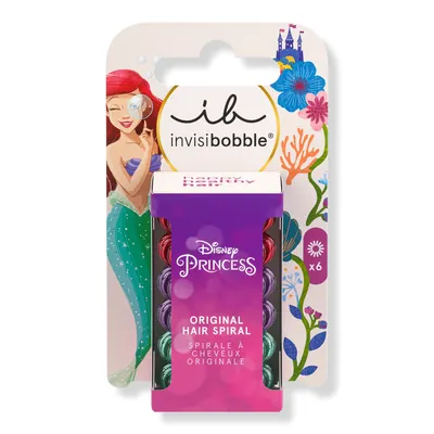 Invisibobble KIDS ORIGINAL Spiral Hair Tie Value Pack - Disney Princess Ariel