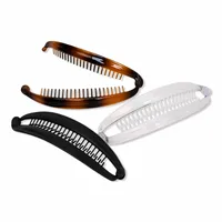 Scunci Ponytail Flat Banana Combs