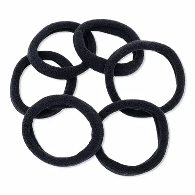 Scunci Ponytail Hosiery Elastics for Thick Hair