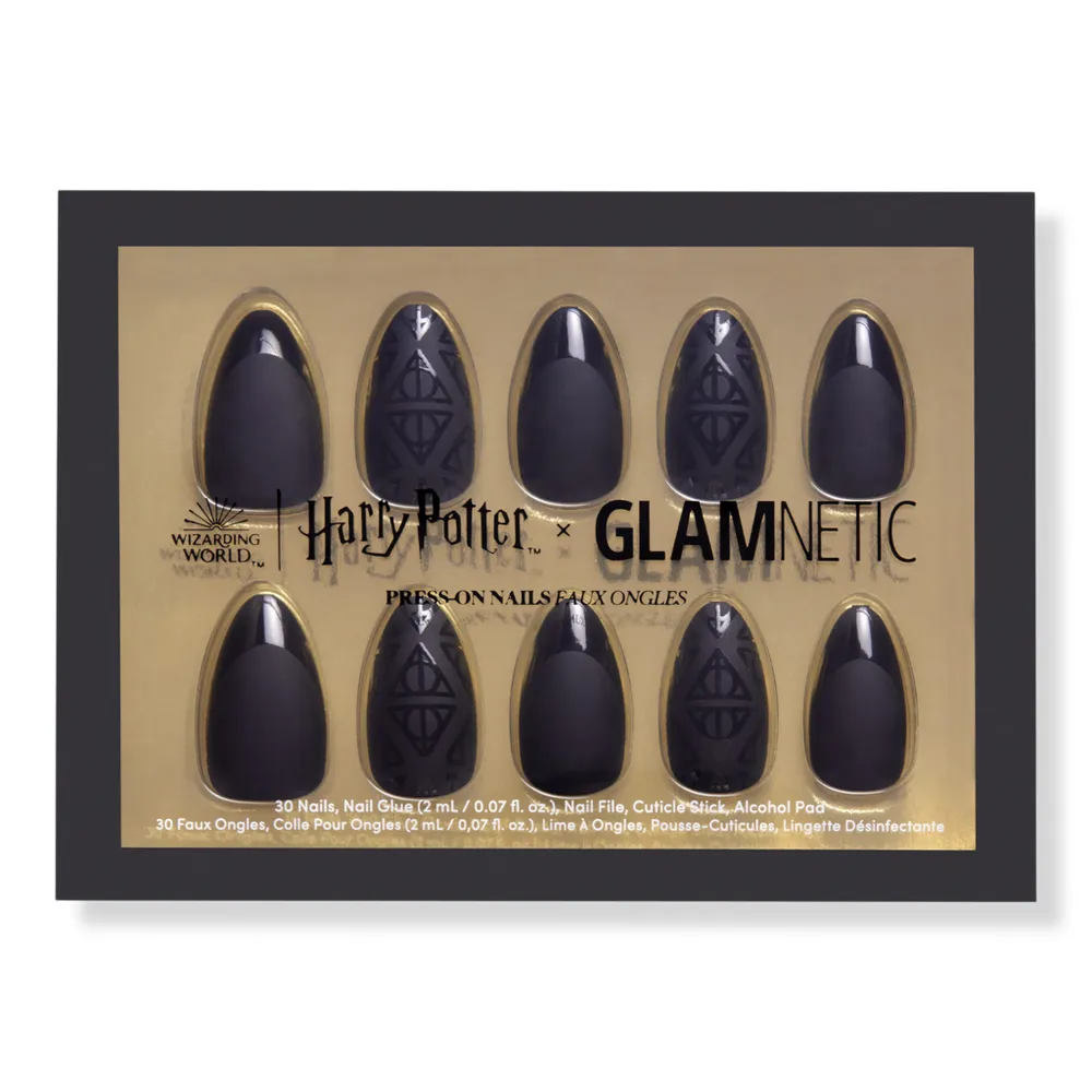 Ulta Glamnetic Harry Potter Deathly Hallows Press-On Nails