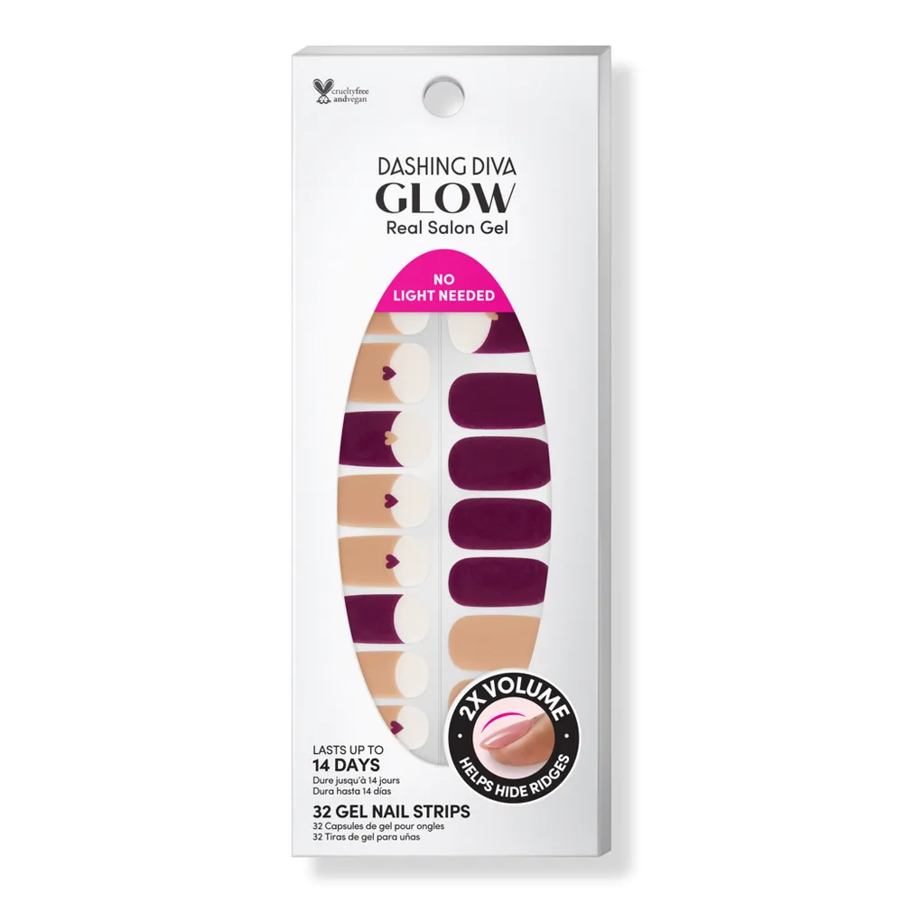 Dashing Diva Latte Lane Real Salon Gel GLOW Art