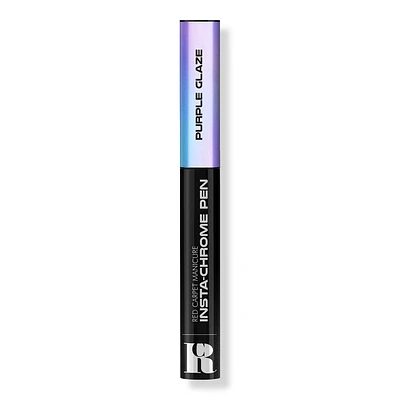 Insta-Chrome Nail Art Pen For Gel Polish - Purple Glaze
