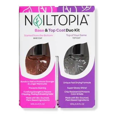 Nailtopia Base & Top Coat Duo
