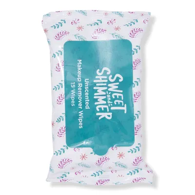 Sweet & Shimmer Unscented Makeup Remover Wipes