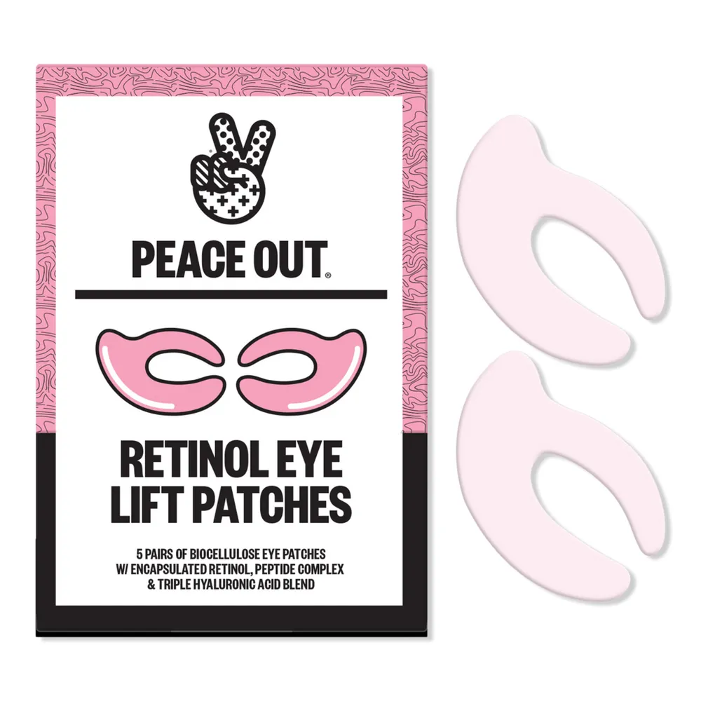 Peace Out Retinol 360° Eye Lift Patches to Lift, Firm and Revitalize Eyes
