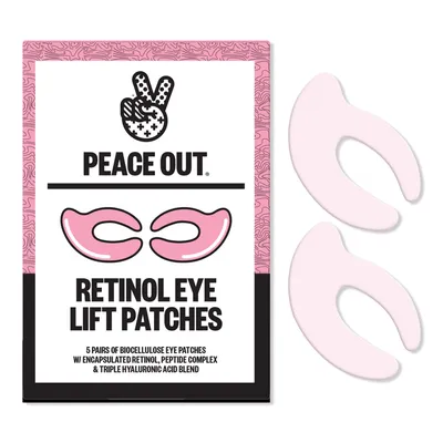Peace Out Retinol 360° Eye Lift Patches to Lift, Firm and Revitalize Eyes