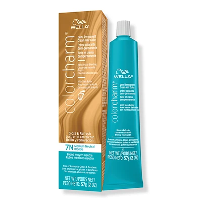 Colorcharm Demi-Permanent Cream Hair Color - 7N/711 Medium Blonde