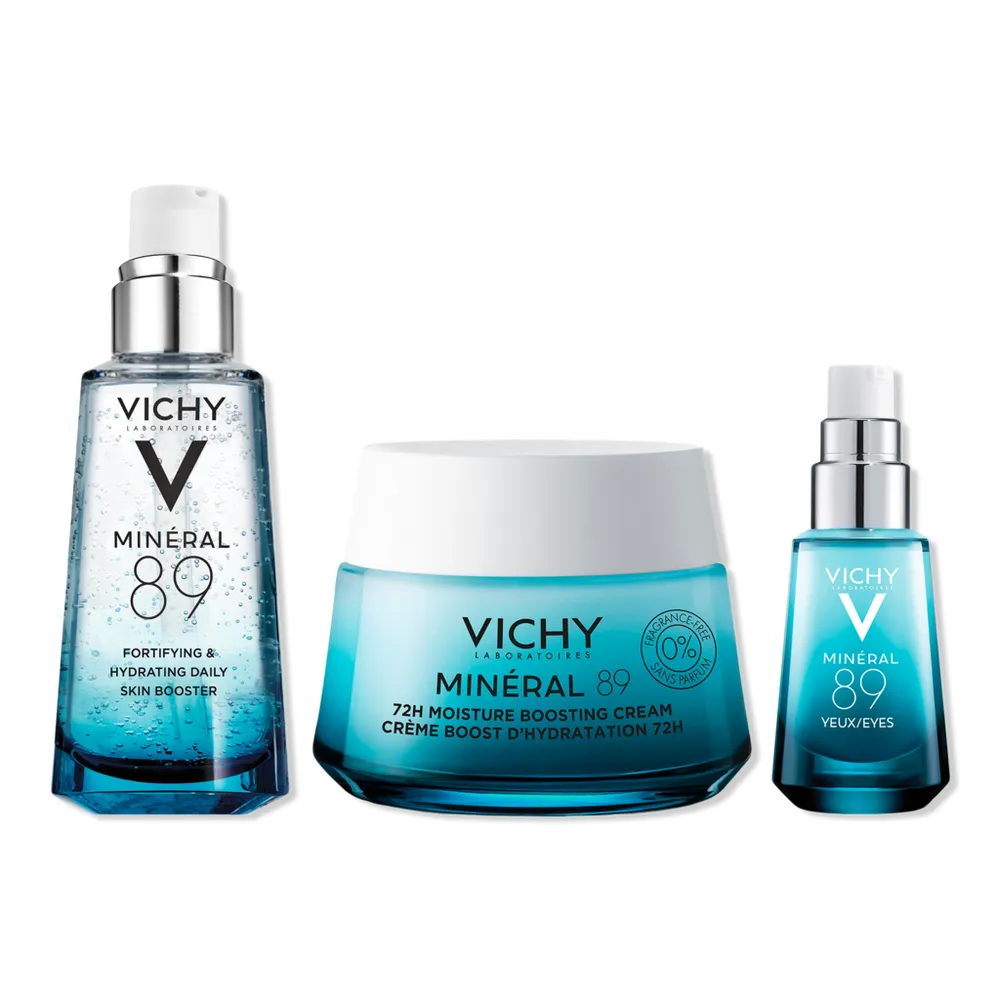 Vichy Mineral 89 Fragrance Free 72H Moisture Boosting Lightweight Cream  with Hyaluronic Acid (1.69 fl. oz.)