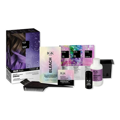 Color Bright One Step Bleach & Color Kit - Purple Reign