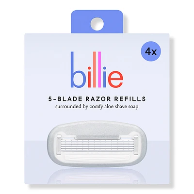 5 Blade Razor Refills - 4 ct