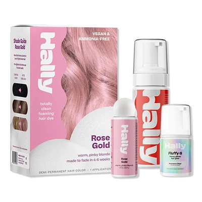Color Cloud Foaming Hair Color - Rose Gold