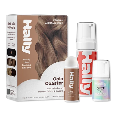 Color Cloud Foaming Hair Color - Cola Coaster