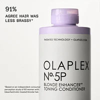 No.5P Blonde Hair Hydrating & Brightening Purple Toning Conditioner - 8.5 oz