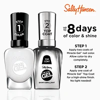 Miracle Gel Nail Polish, Blacks, Whites, & Nudes