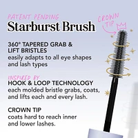 Travel Size Greatest Lashes of All Time Volumizing, Lengthening, Lifting & Curling Mascara - Beyond Black