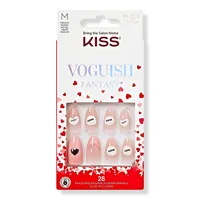 Kiss Voguish Fantasy Valentine's Day Press On Nails - Red Roses