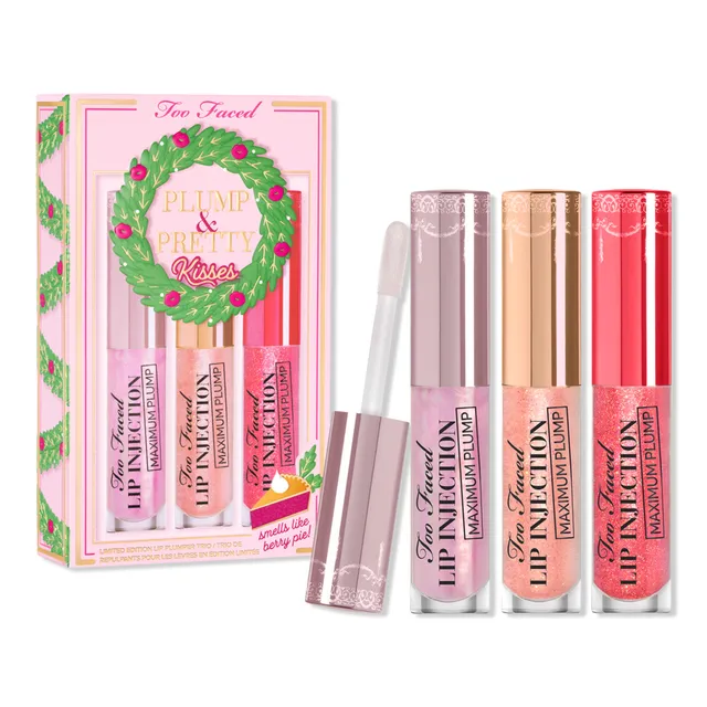 TOO FACED LIMITED Edition Pillow Balm Warm & Spicy Lip Balm Set