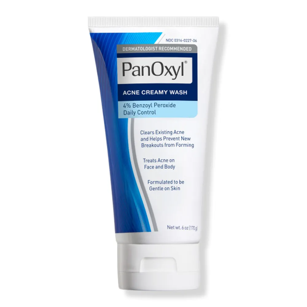 PanOxyl Acne Creamy Wash with 4% Benzoyl Peroxide