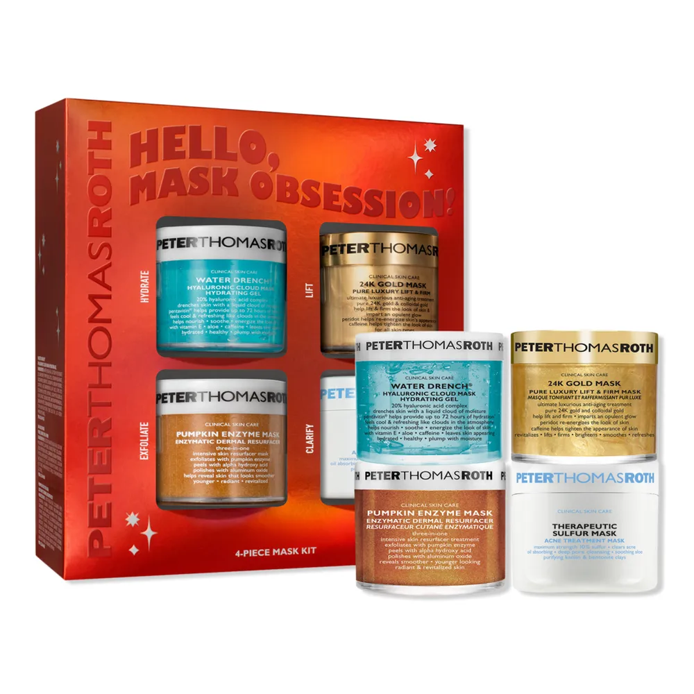 Peter Thomas Roth Hello, Mask Obsession! 4-Piece Mask Kit