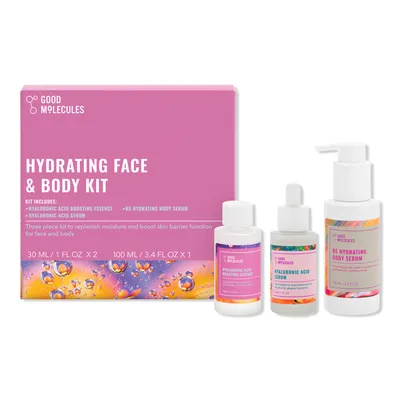 Good Molecules Hydrating Face & Body Kit