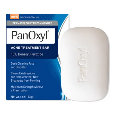 PanOxyl Acne Treatment Bar with 10% Benzoyl Peroxide