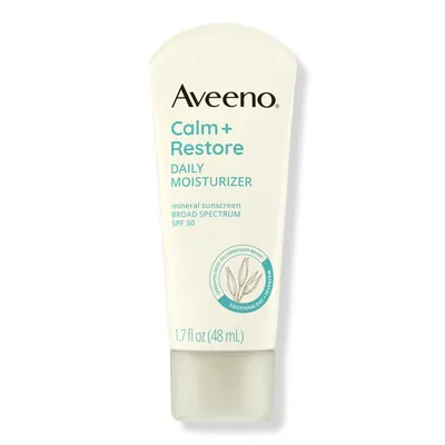 Aveeno Calm + Restore Daily Moisturizer Mineral Sunscreen with Broad Spectrum SPF 30