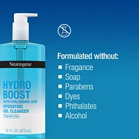 Hydro Boost Fragrance-Free Gel Facial Cleanser