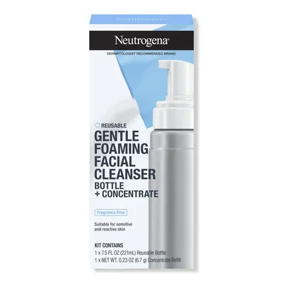 Neutrogena Reusable Gentle Foaming Facial Cleanser Starter Kit