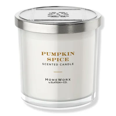HomeWorx Pumpkin Spice 3-Wick Scented Candle