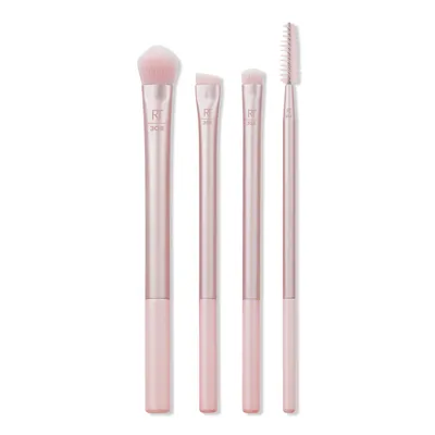 Real Techniques Midnight Shimmer 4-Piece Eye Makeup Brush Gift Set