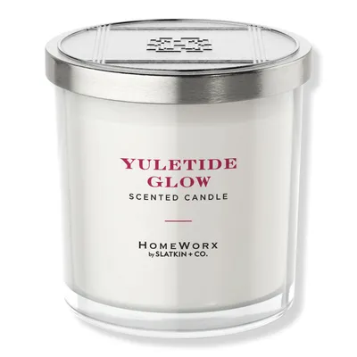 HomeWorx Yuletide Glow 3-Wick Scented Candle