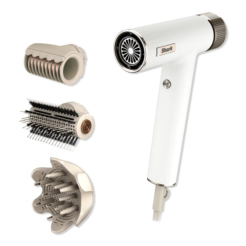 Shark Beauty SpeedStyle RapidGloss Finisher and High-Velocity Dryer for Curly & Coily Hair