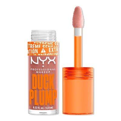 Duck Plump High Pigment Lip Plumping Gloss - Bangin' Bare