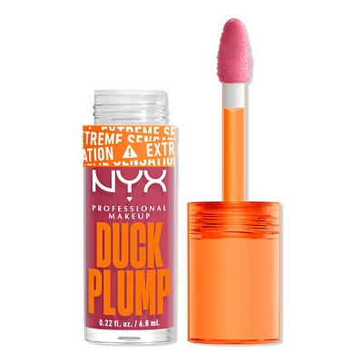 Duck Plump High Pigment Lip Plumping Gloss - Strike a Rose