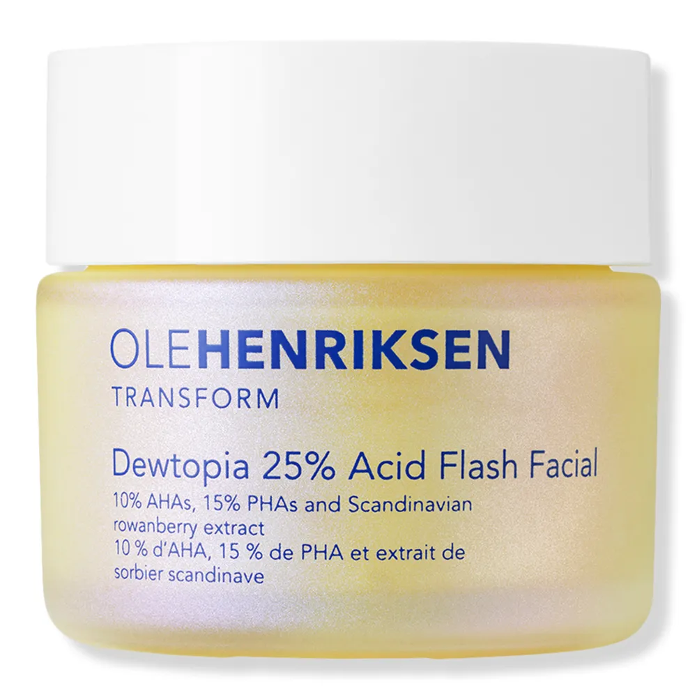 OLEHENRIKSEN Dewtopia 25% AHA + PHA Flash Facial Exfoliating Face Mask
