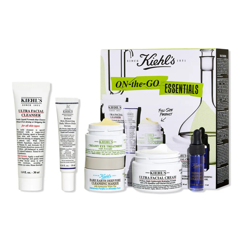 Kiehl's Since 1851 On-The-Go Essentials 6-Piece Gift Set