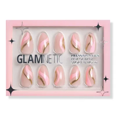 Glamnetic Pink Quartz Press-On Nails