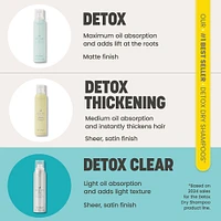 Detox Clear Invisible Dry Shampoo - 3.8 oz