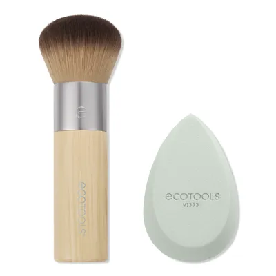 EcoTools Blend + Bur Makeup Brush & Sponge Duo
