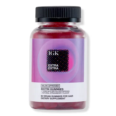 IGK Extra Extra Biotin Vitamin Hair Gummies