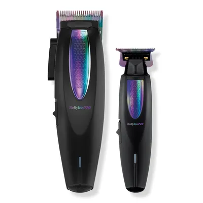 BaBylissPRO LithiumFX+ Ergonomic Clipper and Trimmer Duo Pack