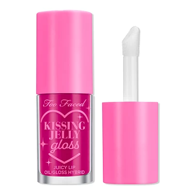Kissing Jelly Hydrating Lip Oil Gloss - Raspberry