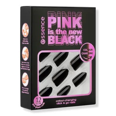 Essence Pink Is The New Black Colour-Changing Click & Go Nails