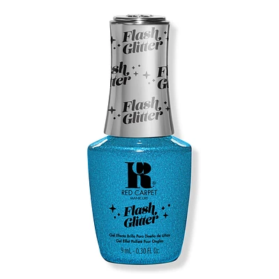 Flash Glitter Special Effect Gel Polish - Bejeweled In Blue