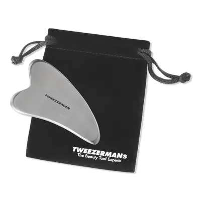 Tweezerman Stainless Steel Gua Sha with Pouch