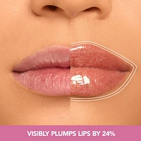 Plump Shot Plumping and Smoothing Lip Serum Gloss with Peptides and Hyaluronic Acid