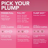 Plump Shot Plumping and Smoothing Lip Serum Gloss with Peptides and Hyaluronic Acid