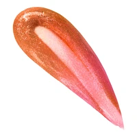 Plump Shot Plumping and Smoothing Lip Serum Gloss with Peptides and Hyaluronic Acid - Starstruck Coral - multichrome tint