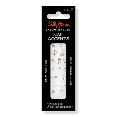 Salon Effects Nail Accents Nail Art Decal - Glam Geometric